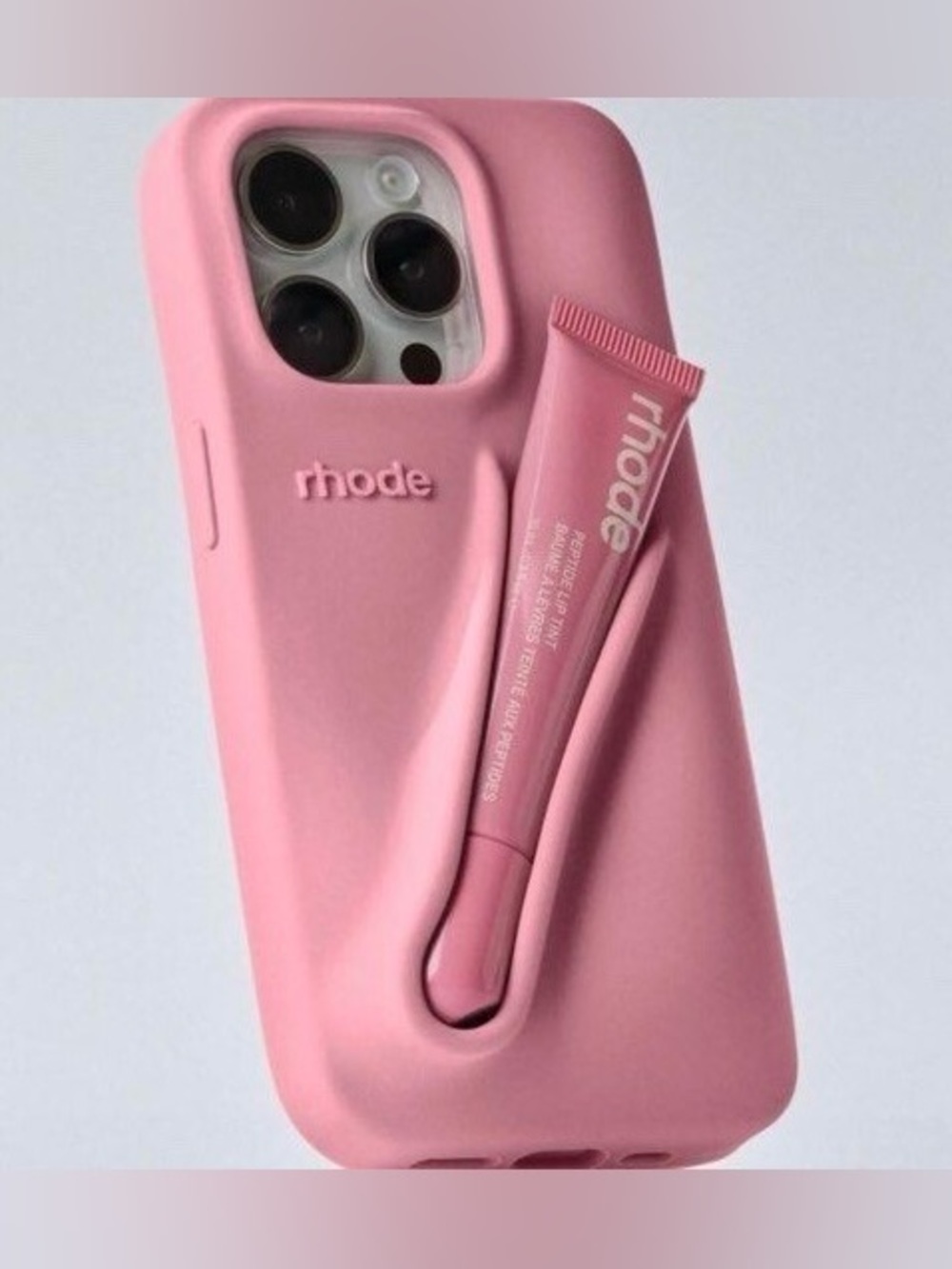 Rhode iPhone 16 pro pink case